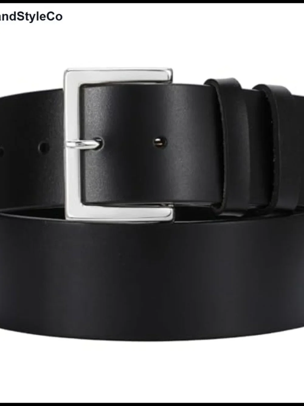 Wide Leather Belt for Women Dresses 1.9